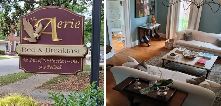 The Aerie Bed and breakfast in new bern north carolina