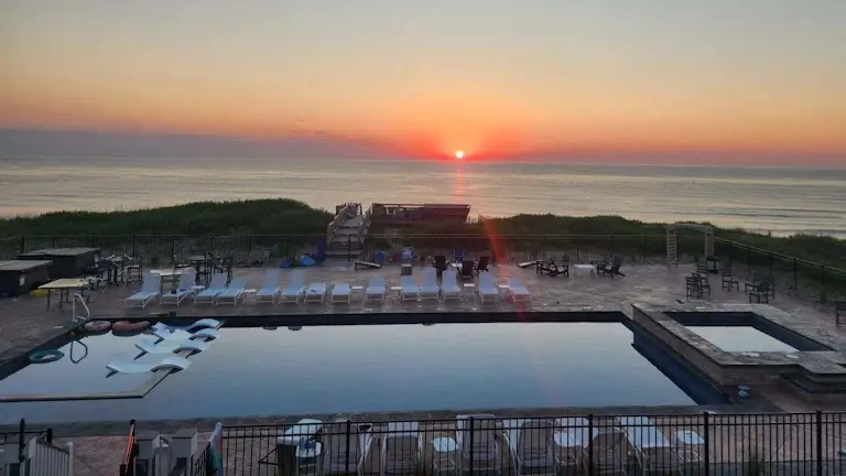 sunrise at the outer banks of north carolina