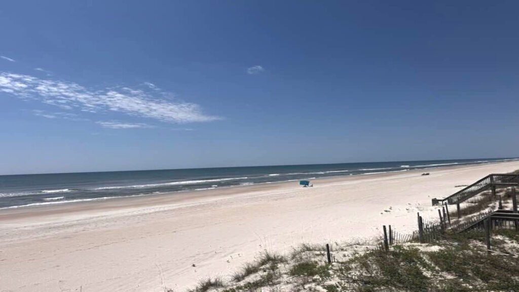 Summer day on Topsail Beach NC